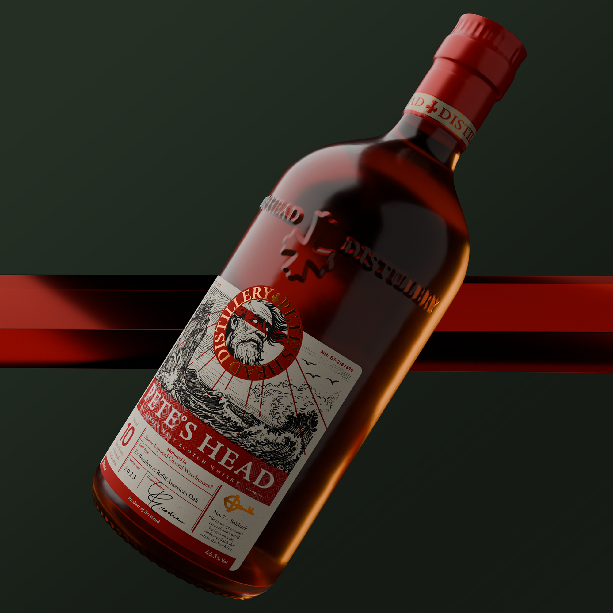 Pete's Head illustration one